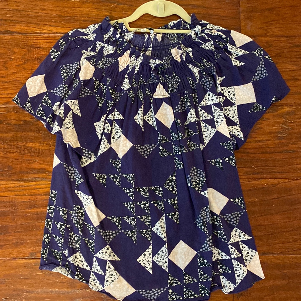 Madewell Patchwork Top